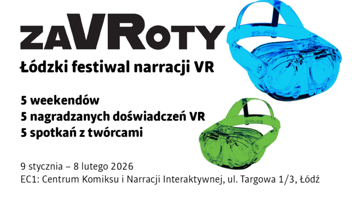 Grafika informująca o Festiwalu zaVroty 