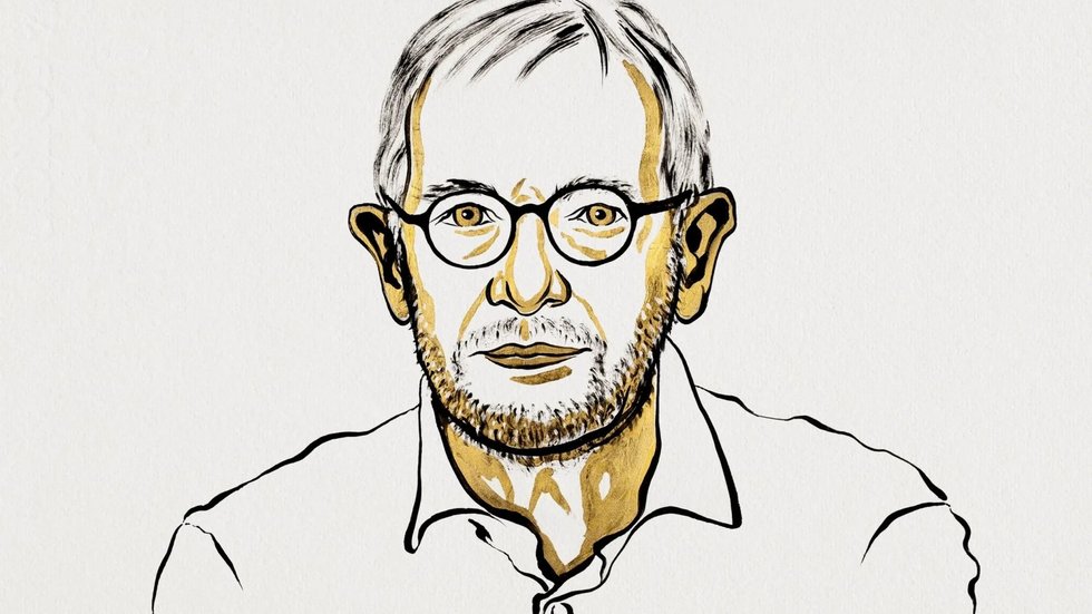 Illustration of Francis Halzen, Nobel Prize laureate in Physics in 2026. [Source: Niklas Elmehed © Nobel Prize Outreach]