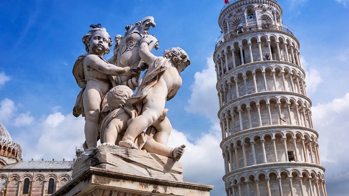 miasto Piza we Włoszech