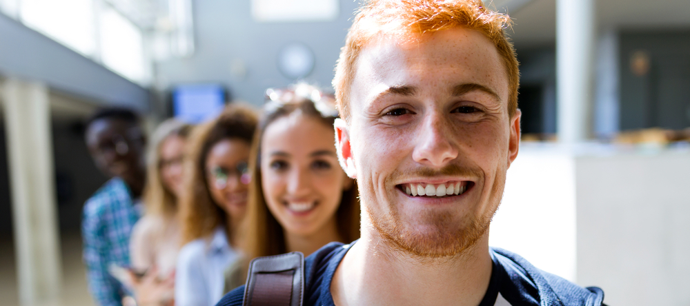 grupa studentów