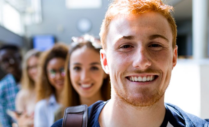 grupa studentów