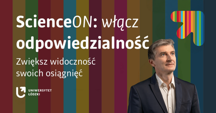Pan na kolorowym tle Celów Zrównoważonego Rozwoju