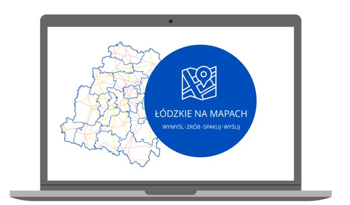 grafika dot. konkursu Łódzkie na mapach 2025